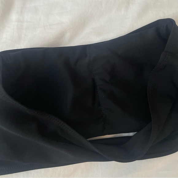 ⚡️SHEIN Bandeau High Waist Swimsuit Set Strapless Bikini Top Cheeky Bottoms | M - Picture 3 of 9